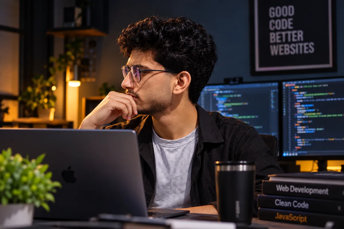 Uday Pratap Raghav - Freelance Web Developer Workspace